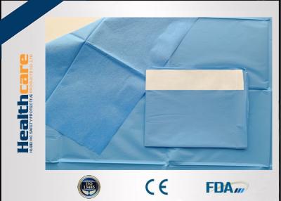 China SMS Single Plain Disposable Surgical Drapes , Comfortable Medical Drapes for sale