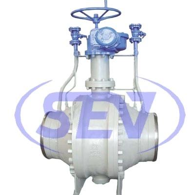 China General Butt Weld Trunnion Mtd Ball Valve for sale