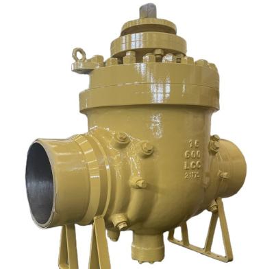 China general mtd low carbon steel upper entry trunnion ball valve for sale