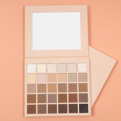 China Makeup Suppliers Private Label 30 Colors Vegan Waterproof Wholesale High Pigmented Nude Matte DIY Eyeshadow Palettes for sale