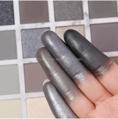 China RTS251 Waterproof Wholesale Glitter Eyeshadow Cosmetics Makeup Palette Private Label Private Label Eyeshadow Palette for sale