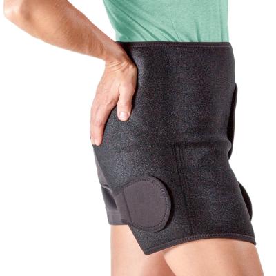 China Adjustable Hip Support Wrap Copper Compression Groin Groin Hip Support Wrap Neoprene Brace Thigh Braces For Thigh Pain for sale