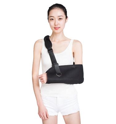 China Soft Arm Fracture Humeral Clavicular and Breathable Arm Sling with Support Belt Arm Elbow Arm Immobilizer Orthopedic Sling for sale