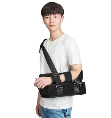 China Medical Shoulder Tear Dislocation Shoulder Abduction Brace Support Arm Sling Shoulder Fracture Immobilizer with Foam Pillow for sale