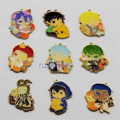 China Personalized custom cartoon keychain, soft enamel keychain, pony key chain, key chain custom-made enamel for sale