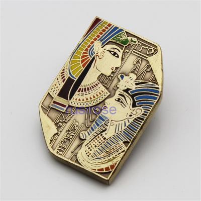 China Customized double-sided coin, Pharaoh god double-sided coin custom, god commemorative coin custom for sale