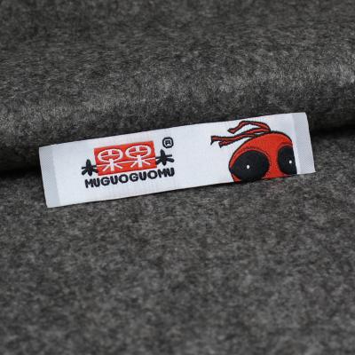 China Factory Washable Cheap Price Custom Stylish Woven Labels For Clothing for sale