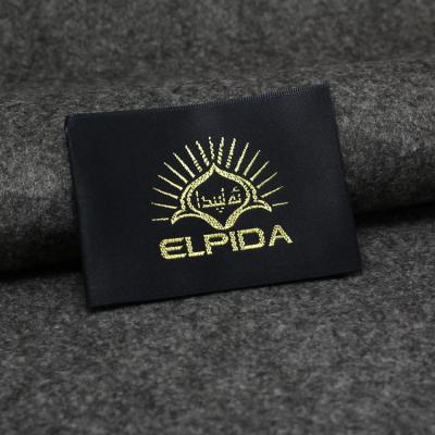 China High Quality Washable Custom Woven Custom Handmade Personalized Woven Label Apparel Label for sale