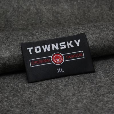 China Wholesale New Design Manufacturer Neck Woven Labels Washable Direct Garment Woven Label for sale