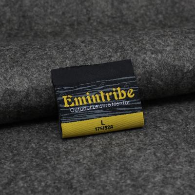 China Fashion Washable Custom Apparel Woven Size Woven Label For Apparel Manufacturer for sale