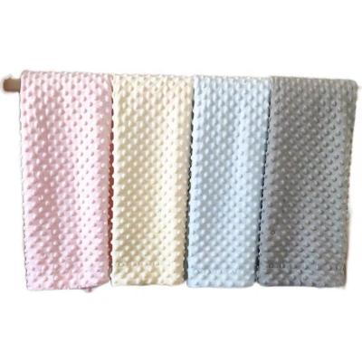 China Antistatic Factory Wholesale Mink Stitch Baby Blankets Custom Baby Blankets for sale