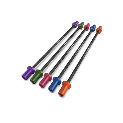 China Hot Selling Universal Loop Weight Bar With Lock Aluminum Mini Barbell for sale