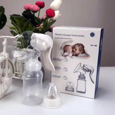 China Manufacturing Free Baby Breast Pump BPA Silicone Breast Feeding Massager Manual Breast Pump for sale