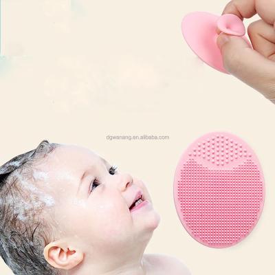 China Massager Brush for Head and Face Silicone Baby Face Soft Head Cleaning Brush / Women Brush Cleaner for sale