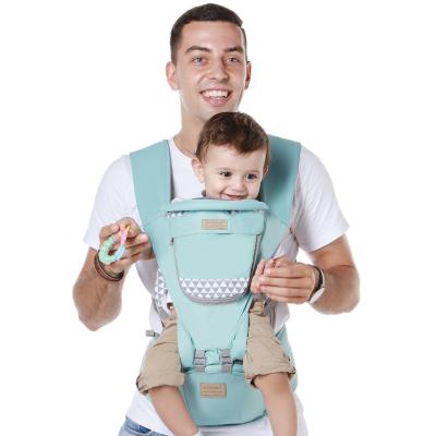 China Cotton factory hot sale popular baby backpacks with hip pose multifunctional baby carriers for sale