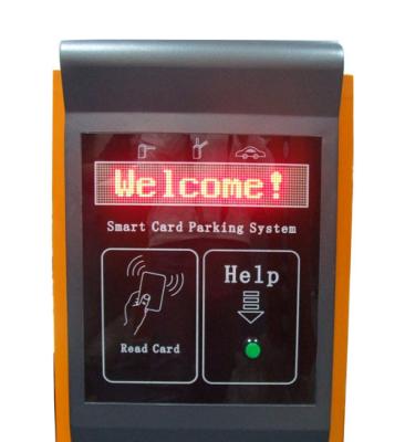 China Central Barcode Filling Ticket and RFID Card CCar Parking Management System 570 x 510 x 1320mm for sale