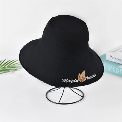 China Comfortable 2021best selling custom women's bucket hats cotton embroidery fishman sombrero outdoor hat for sale