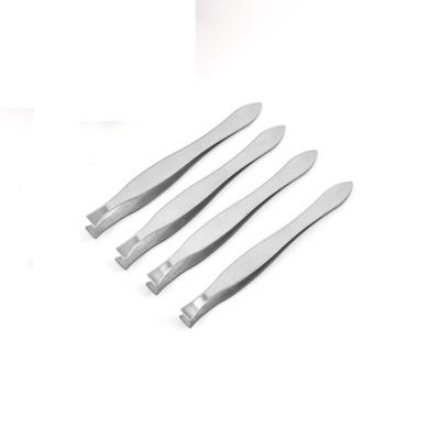 China Cheapest quality stainless steel eyelash tweezers stainless steel volume tweezers eyebrow tweezers for sale