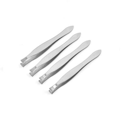 China High Quality Stainless Steel Eyelash Extension Tweezers Volume Wick Tweezers Logo for sale