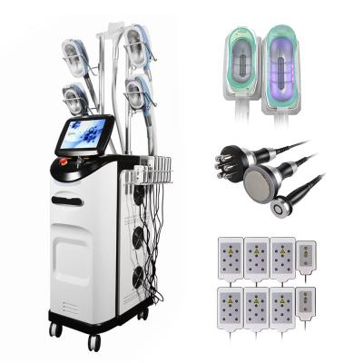 China 4 Handgriff Cryolipolysis Körper Abnehmen Maschine Kühlen 360 Body Sculpt Gewichtsverlust Technologie für Salon zu verkaufen