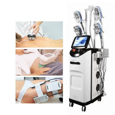 China A máquina de 360 Cryolipolysis combinada com o punho do RF para a cara e a gordura corporal reduzem-se à venda