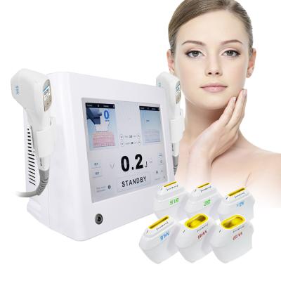 China 7 Hifu Cartridge 2 Handles 7d HIFU Portable Machine Face Lifting Body sculpt for sale