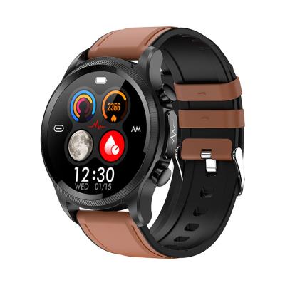 China New touch screen ecg ppg health care tracking smart watch temperature ecg monitoring sport blue tooth for android smartwatch for sale