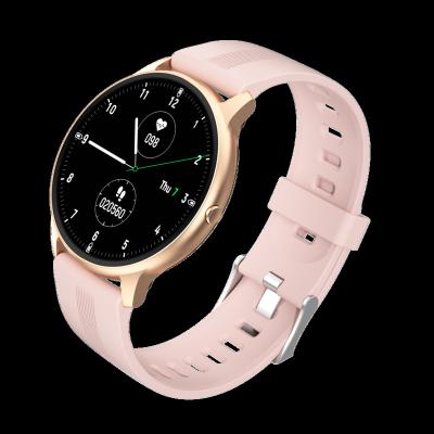 China Touch screen agptek lw11 smartwatch amazon bestselling sport heart rate monitor 2022 fashion for women men round dial smartwatch for sale