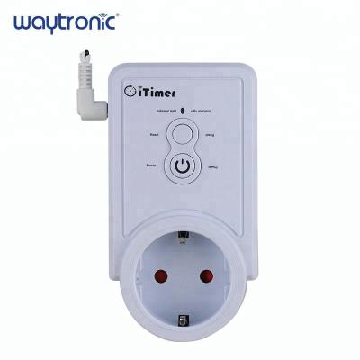 China Temperature Alarm EU Plug GSM Power Socket SMS Remote Control Smart Switch and USB Port Socket With Temperature Alarm for sale