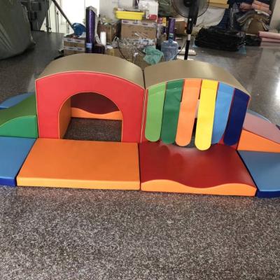 China Soft Playground Toddler Play Tunnel And Crawling Combo RT-029C for sale