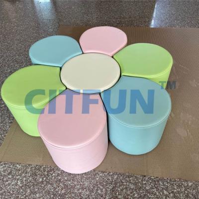 China Soft PVC Toddler Flower Stools RT-021G for sale