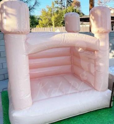 China PVC pastel color bounce house for rental RBH-004B for sale