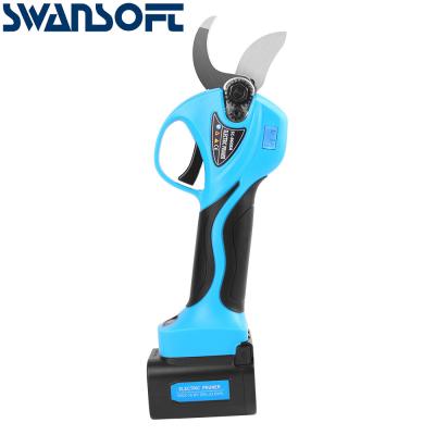 China SC-8608 32mm Cordless Battery Pruner Tree Pruning Branches Scissors Orchard Garden And Electric Pruning Shear for sale