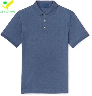 China High Quality Anti-wrinkle Man's 100% Polyester Short Sleeve Golf Polo Shirts Wholesale for sale