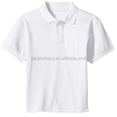 China Anti-pilling Pique Hot Sale 100% Cotton Polo Shirt For Kids for sale