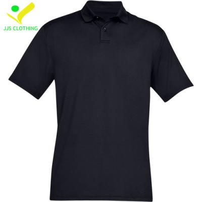 China Anti-Wrinkle Mens Polyester Moisture Wicking Polo Shirts for sale