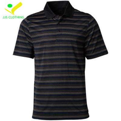 China High Quality Striped Short Sleeve Anti-wrinkle Fashion Polo Shirts for sale