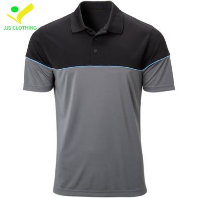 China 2022 Anti-Wrinkle Mens Colorblocked Promotion Quality Polo Shirts for sale