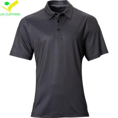 China High Quality Anti-wrinkle Mens Polyester Slim Fit Polo Shirts for sale