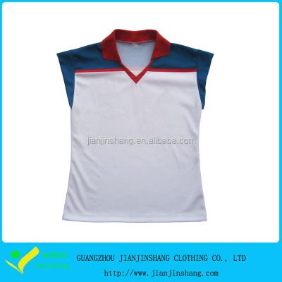 China Anti-pilling Three Color Combination Kids Work Football Polyester T Shirts for sale