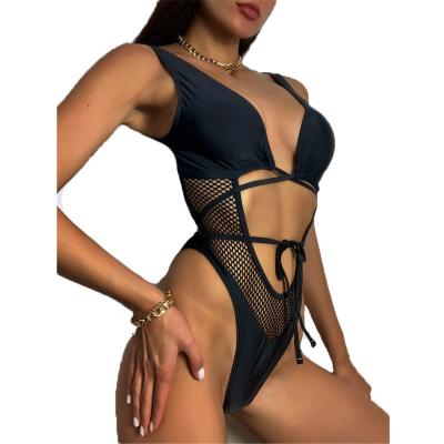 China 2022 Luxury Mesh Girls Swimsuits Beachwear Sexy Summer Breathable Equipment Swimwear Designer Swim Wears for sale