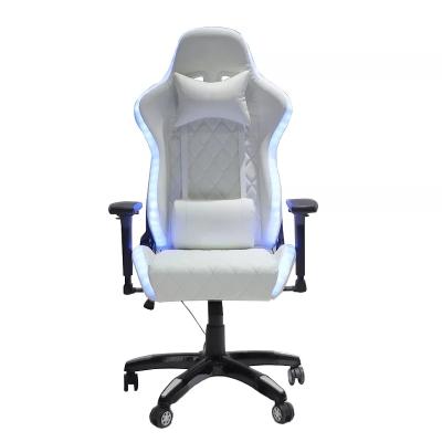 China (Size)Adjustable RGB Gaming Chair Swivel Rotating Office Scorpion Gaming ESports Reclining Chair With Lights And Speakers for sale