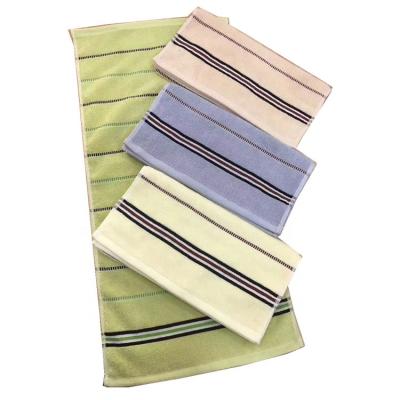 China Wholesale Customized Towel Wholesale 100% Sustainable Bamboo Fiber Natural Organic Towel Logo China Manufacture for sale