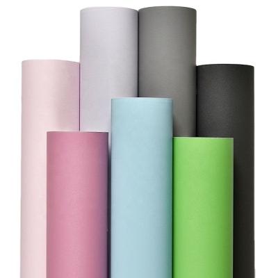 China China Factory 60cm Width Solid Colors PVC Waterproof Self Adhesive Wallpaper For Home Decoration Removable Wallpaper Rolls for sale