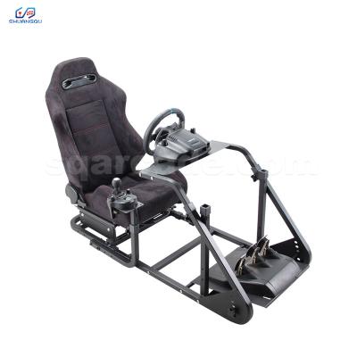 China Racing Popular Game Style Driving Simulator Chair Ps4 Racing Seat Gaming Cockpit for sale