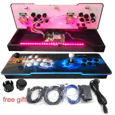 China Online Game Market Download More 4018 Games In 1 New Classic Dual Controller Arcade Game Console Jue 2 Player 168 3d Gamepad Console for sale