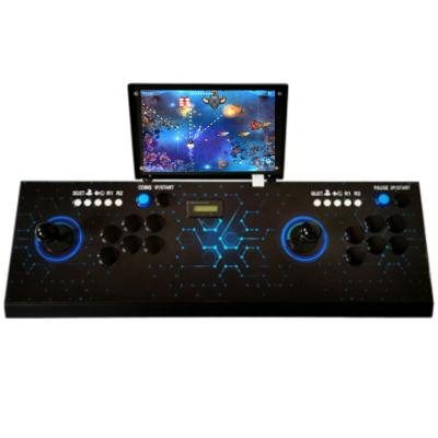 China Retro Hardware 10 Inch HD Screen Joystick Double Electronic Game Console 3D Home Video Game Console for sale