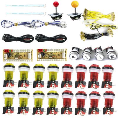 China 2x Zero Delay Arcade Control Board Delay USB Zero Encoder to Joystick for 5pin Joystick and 4.8mm Button for sale