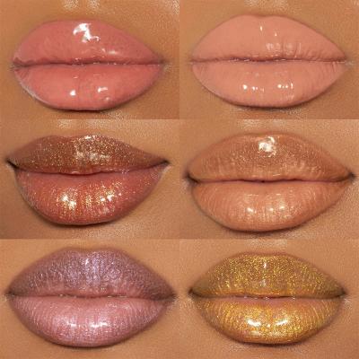 China Cruelty Customization Lip Gloss Containers Vegan Glitter Lip Gloss Waterproof Luxury Free Seller Long Lasting Lip Gloss for sale