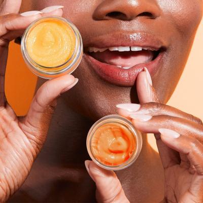 Cina Moisturize Custom Logo Private Label Nature Collagen Lip Mask Moisturizing Lip Balm Lip Hydration Organic Lip Balm Stick With Spoon in vendita